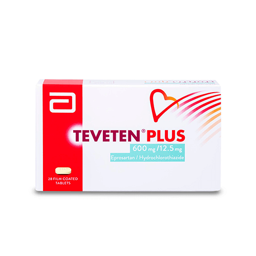 Teveten Plus 600 12.5Mg | 28Tab
