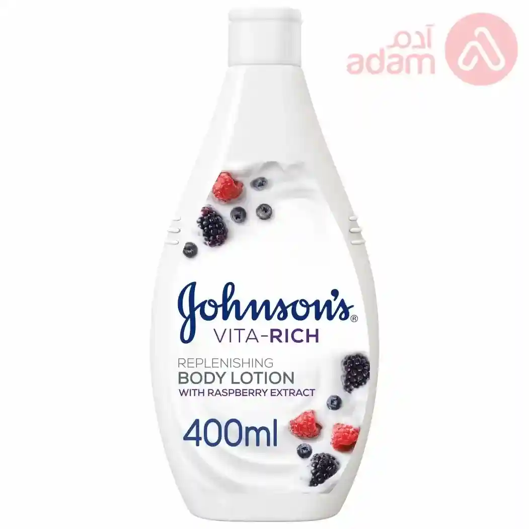جونسون لوشن للجسم يعيد حيويه البشره مع خلاصه التوت | 400مل