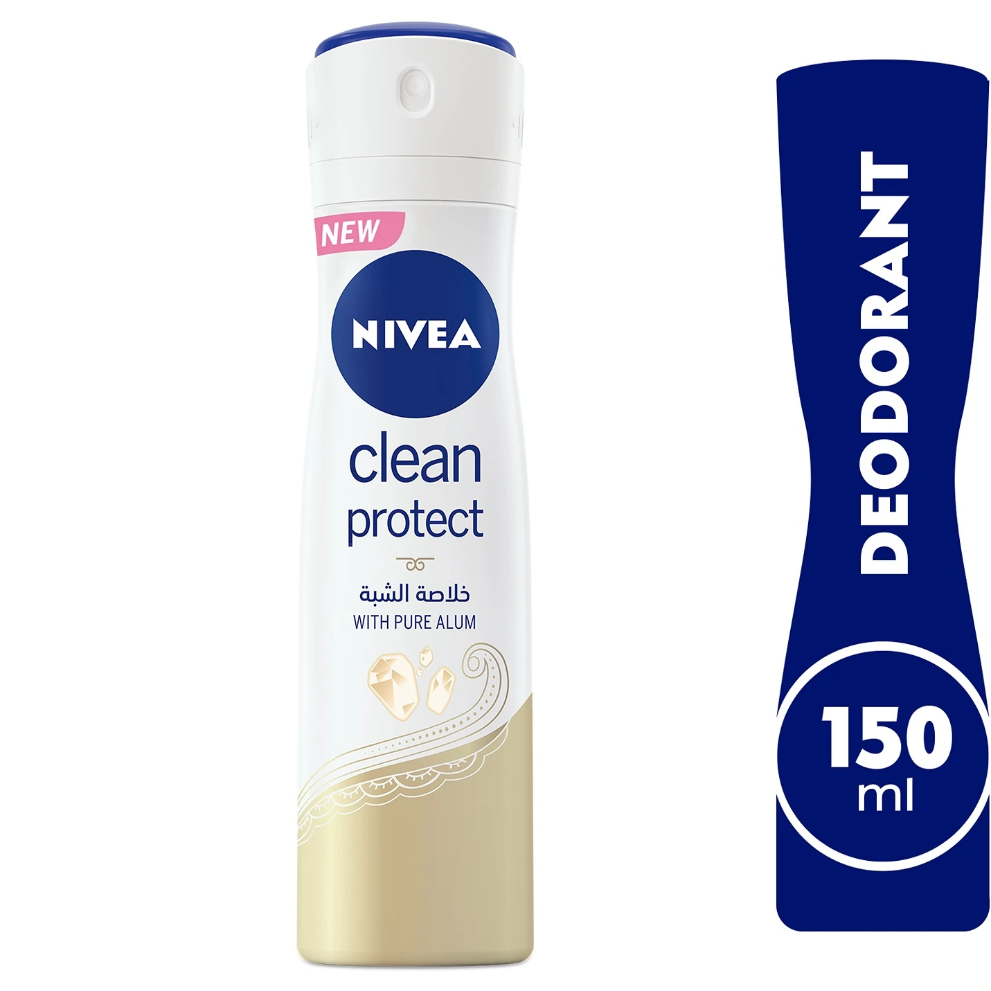 NIVEA SPY CLEAN PROTECT W ALUM 150ML