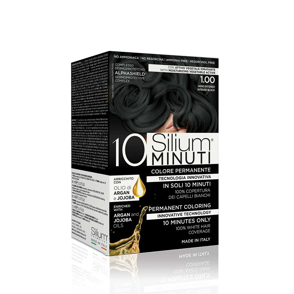 SILIUM H DYE 10MINUTES INTENSE BLACK1.0