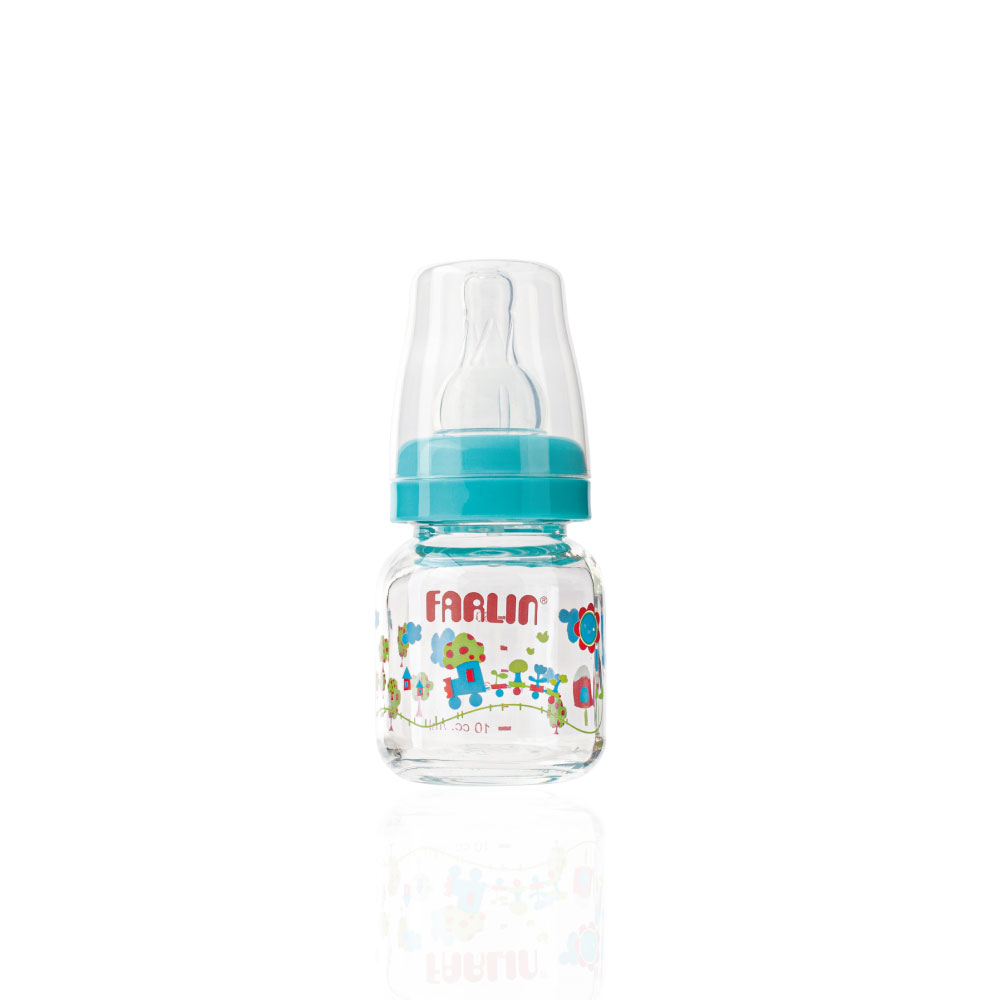 FARLIN FEEDING BOTTLE GLASS 60ML (NB-205G)